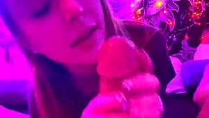 late night romantic cock sucking pov with laney grey and brad newman