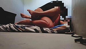 asian pinay chubby mature... she rides me fat tits bouncing wild sex!!