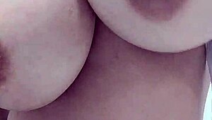 Would you love squeezing and playing with my huge natural latina tits?