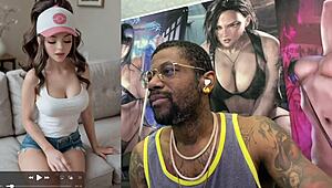 Punk Rock Girl Swallows Huge Bukkake Cum Load