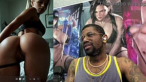 Punk Rock Girl Swallows Huge Bukkake Cum Load