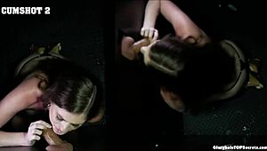 oh fuck yes alexis swallows that monster cock cumshot like a pro teen gloryhole slut