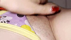 i sneak into stepbro's bathroom locking door fantasizing his cock slamming my shaved pussy hard