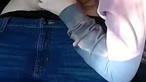 Public Car Pickup Turns into Cute Teen's Deep Cock Swallow