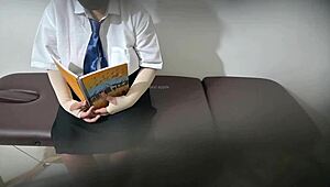 so this college teacher starts sneaking around with her young student behind everyone's back, things heat up quick