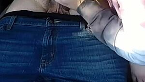 Public Car Pickup Turns into Cute Teen's Deep Cock Swallow