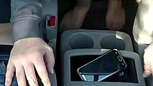 Public Car Pickup Turns into Cute Teen's Deep Cock Swallow