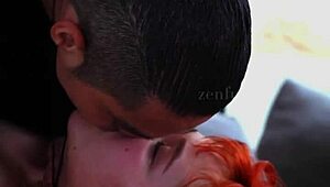 Aveena Axel surrenders to a sensual full-body erotic massage that awakens her deepest desires