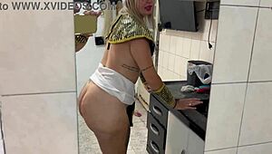 he fucked my ass and pussy so hard i came all over his bare cock