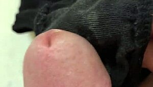 Girlfriend's Dirty Panties Get My Thick Cock Rub!