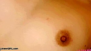 super cute petite brunette teen strips sexy on sofa during daddy's casting photoshoot