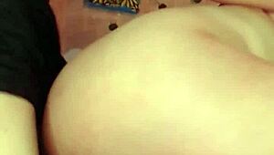 Latina Couple's Dirty Homemade Sex with Huge Tits and Ass Slaps