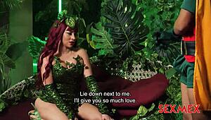 poison ivy nicole zurich pervs on robin with big ass blowjob sexmex style in sexy latina action
