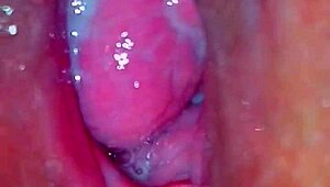 Hey hubby, check this closeup of you playing my juicy pussy!