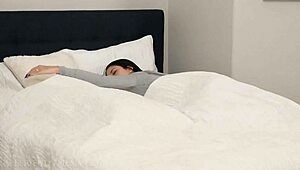 karlee grey cheats with ex then fucks hot brunette wife with hairy pussy close up