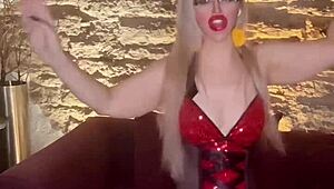 Seductive singer weaves findom control through her captivating song