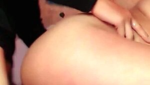 Latina Couple's Dirty Homemade Sex with Huge Tits and Ass Slaps