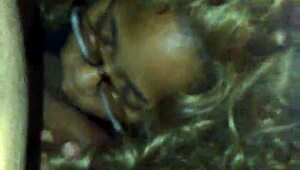 ebony milf squirts while deepthroating my cock on pov camera? 