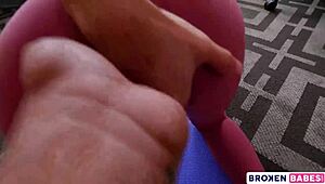 Petite Emily Willis Feels Anal Ecstasy in Tight Yoga Pants