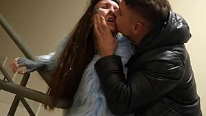 Caught Spying on Our Rough Entrance Fuck Now Pounding Home?