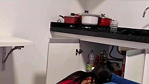 SAFADA BIANC NALDY CRAVES TWO STUDS POUNDING HER BRAZILIAN HOLES IN ORGY!