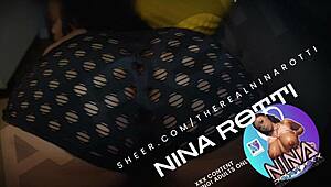 Nina Rotti Overwhelmed By Fuck Machine Pounding Her Pussy