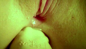 19yo teen stretches tight asshole wide with massive anal toy