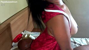 Santa Claus Cums in MILF Anal Christmas Fuck