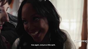 Lana Small August Skye Penny Barber Hitachi Lesbian Orgasms Ghost Crossover