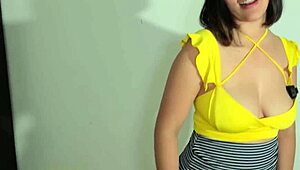 i thought we'd film a simple home workout but damn it turned into hardcore pounding with her juicy latina curves bouncing wild