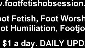 wanna explode your jizz right between these spread toes?