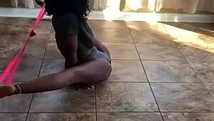 How flexible can she get before you beg to fuck her?