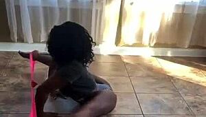 How flexible can she get before you beg to fuck her?