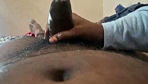 tamil housewife teases with banana before hot dorm sex