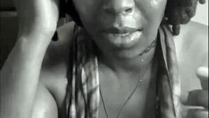 Black ebony milf slut mama spreads wide in diary entry 989 for deep hardcore pounding