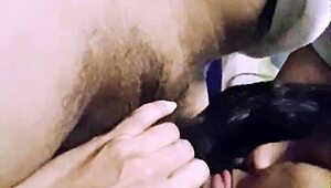 Girlfriend bends over homemade licks pussy before taking cock doggystyle orgasm