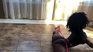 How flexible can she get before you beg to fuck her?