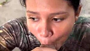 Neighbor begs for my thick creamy milk desperately