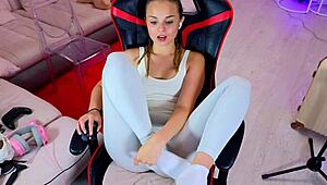 Watch Me Squirt While JOI Humiliates Your Tiny Cock!