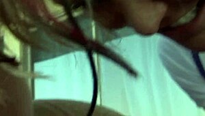 wanna watch this blonde milf n brunette friend lick suck n fuck cunts passionate?