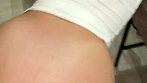 Ever sneaked bathroom doggystyle creampie at a wild college party?