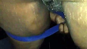 i'm that nasty ebony freak peeing outside loving every dirty drop