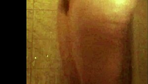 Perfect ebony ass spied showering – want closer look?