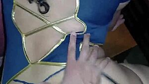 Curvy Latina Flight Attendant Linda's Big Ass Fucked Hard and Creampied Hidden