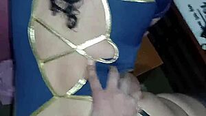 Curvy Latina Flight Attendant Linda's Big Ass Fucked Hard and Creampied Hidden