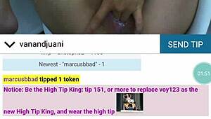 she's chatting casually about her wild web adventures online