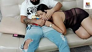 Does My Horny Latina Neighbor's Wet Pussy Squirt on Your Big Black Cock?