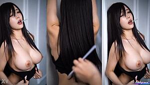 ai korean coser failgrace sfw vs nsfw solo looks amazin