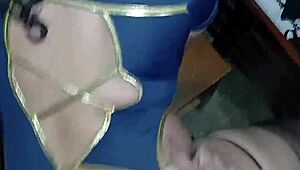 Curvy Latina Flight Attendant Linda's Big Ass Fucked Hard and Creampied Hidden