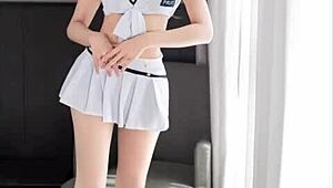 doris chumeng hosts horny cosplay jerk off contest game part 1